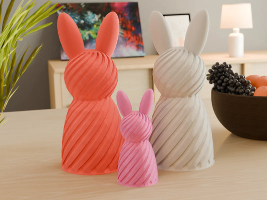 Spiral Easter Bunny