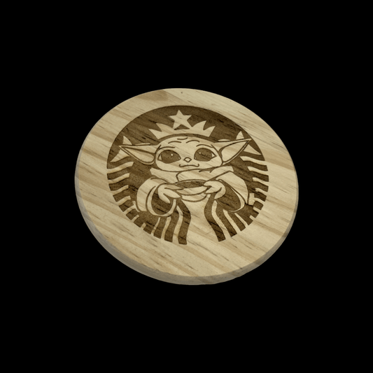 Starbucks Grogu Coaster